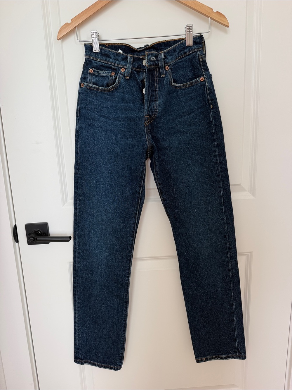 Levi's Dark Indigo Straight-Leg Jeans